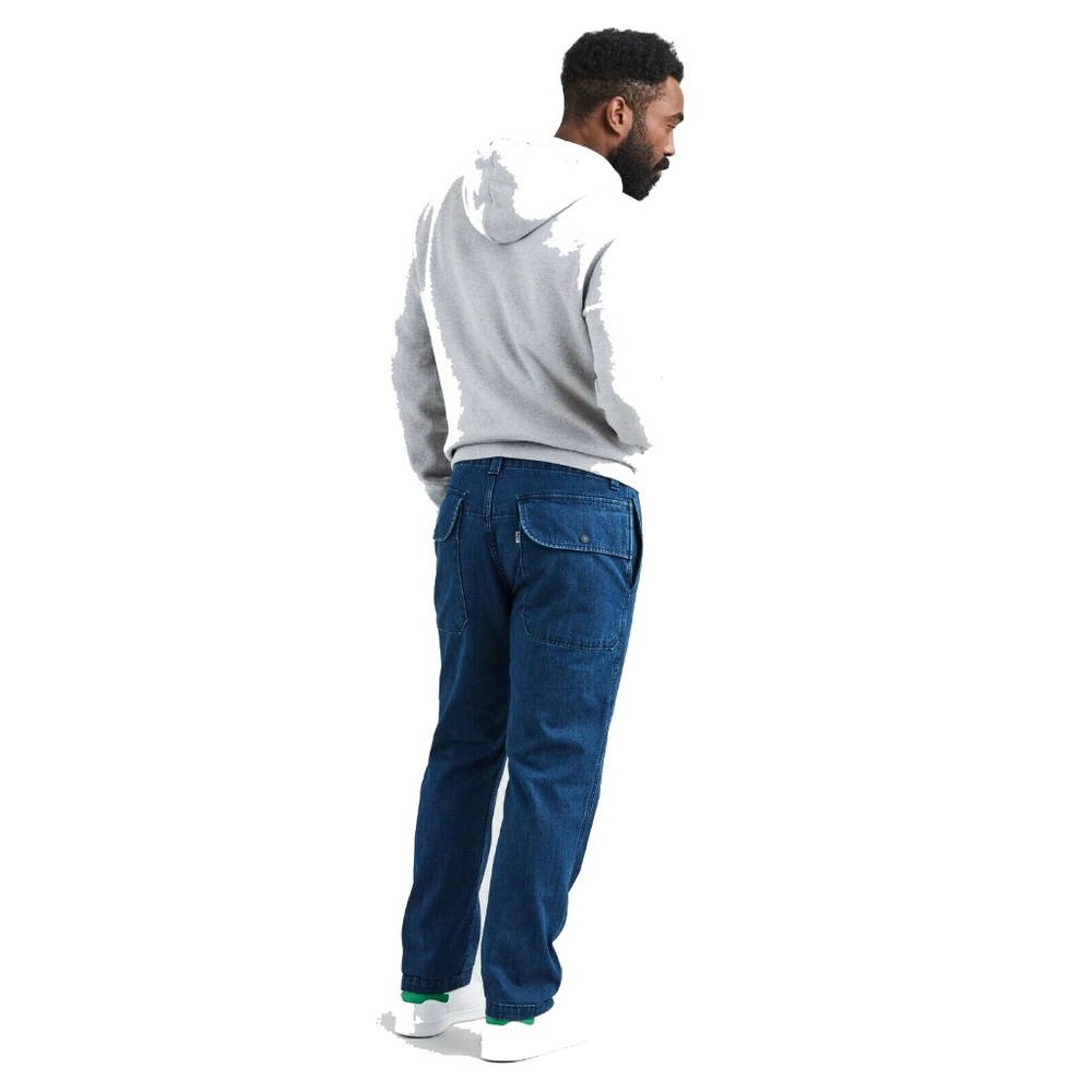 Levi's 541 Athletic Taper Tac Cargo Denim Pants Blue Utility Work Skate - Picture 2 of 6